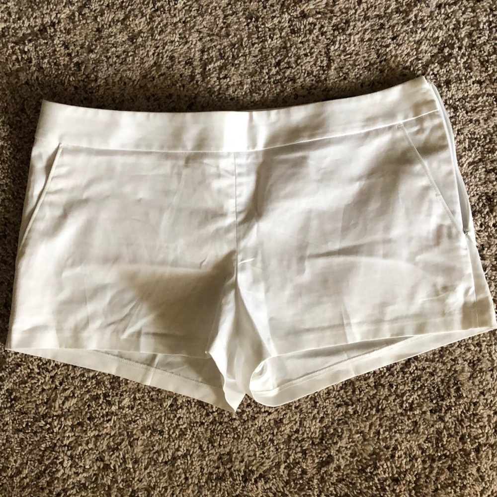Express white shorts
